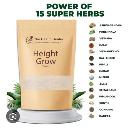 Height Grow Pack (for Bone & Growth Support)